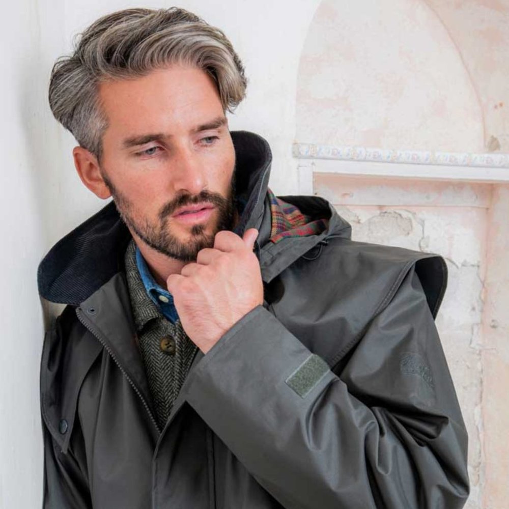 Jack Murphy Heritage Collection - Lambourne Raincoat (Olive)